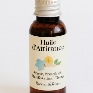 Huile Spirituelle d’Attirance Argent, Prospérité & Chance – Abondance & Manifestation 30 ml