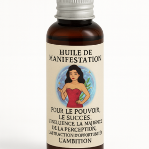 Huile de Manifestation – Pouvoir, Succès & Influence 30 ml