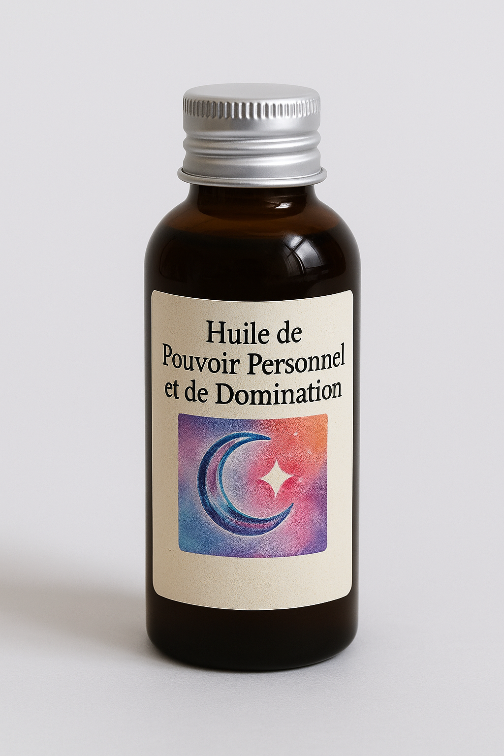 Huile de Pouvoir Personnel & Domination – Charisme, Force & Succès 30 ml