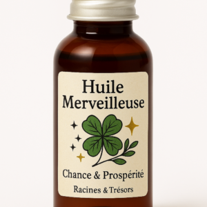 Huile Merveilleuse – Chance, Prospérité & Ouverture des Chemins 30 ml