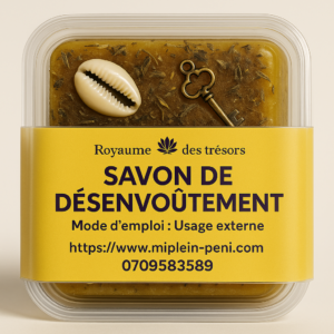 Savon Spirituel Désenvoutement au Sel — Mauvais Œil & Sorcellerie